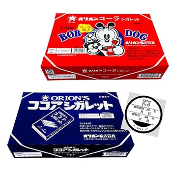 Amazon.co.jp: オリオン ココアシガレット・コーラ シガレット 2